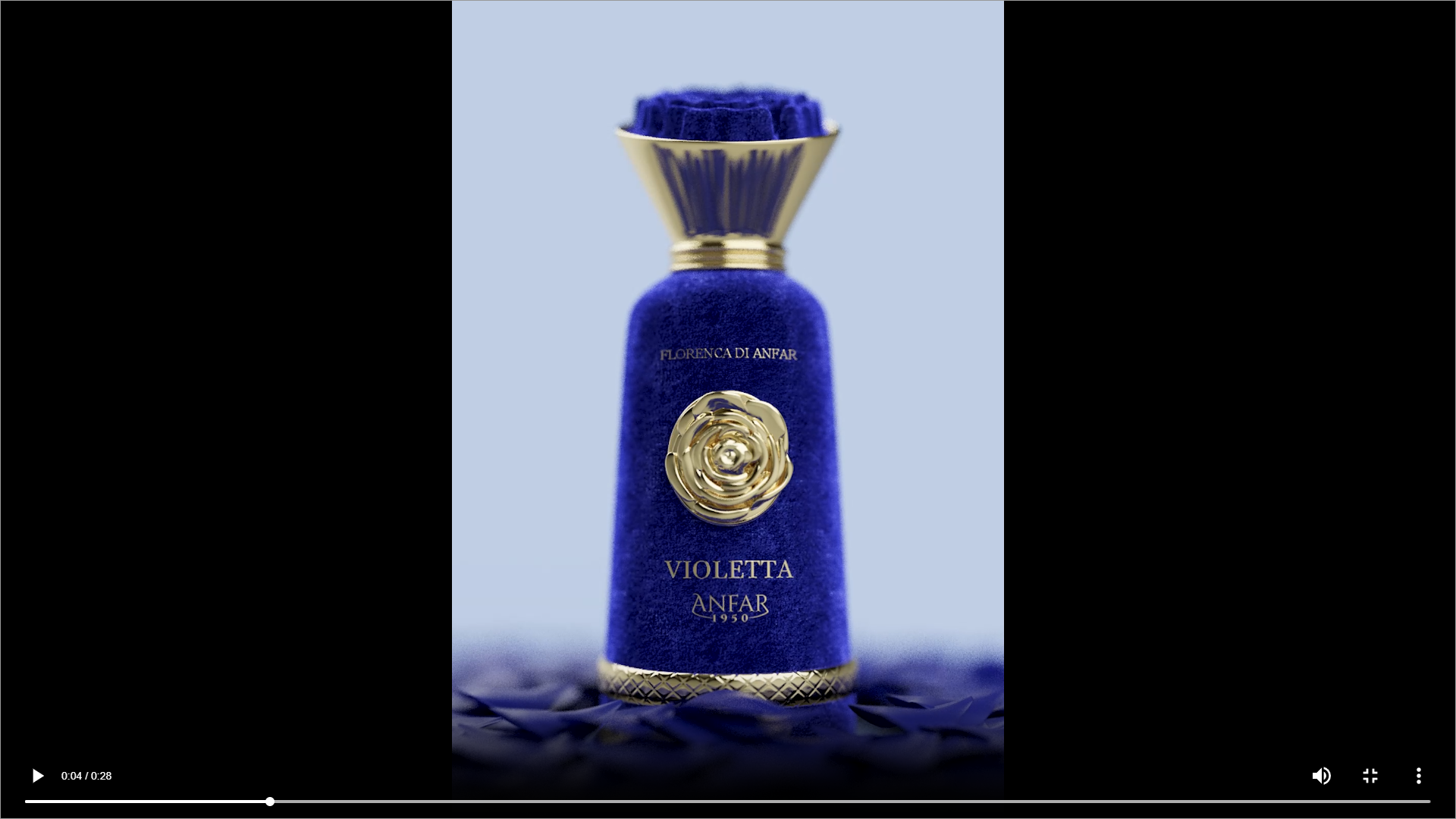 Amazon.com : Anfar Violetta Pour Femme 1950, Extrait de Parfum